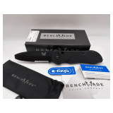 Benchmade Triage Black G10 Black Class Knife 3.4-8.25” / 916SBK