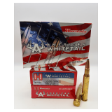 Three Hornady American Whitetail 30-06 SPRG 180gr SP 20RD Ammo / 81084