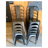 14 Metal Chairs