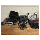4 Pieces of Camera Equipment (UNTESTED)