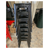 8 Metal Stools