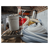 Lot of Hoses & Plug/Metal Piece