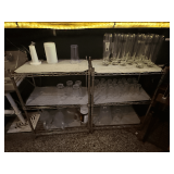 Metal Shelf w/ Contents