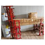 Barrel Racks 2 sets of 3 & 2 sets of 2