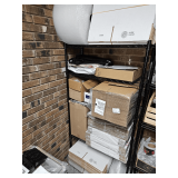Metal Shelving Unit 35x15x72 & USPS Material