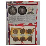 Complete two year UNCIRCULATED set of 1979-1980 Susan B. Anthony Dollars Philadelphia/Denver/San Francisco...