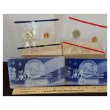 United States Mint 1999 Susan B Anthony Uncirculated Coin Set Denver & Philadelphia...