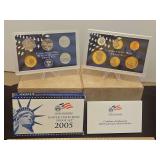 United States Mint Proof Set 2005 w/COA & Original Packaging...