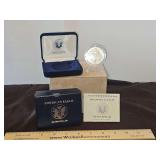 UNCIRCULATED 2004 American Eagle Silver Dollar w/COA & Original Packaging...