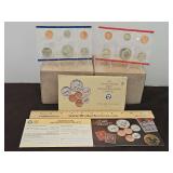 The United States Mint 1990 Uncirculated Coin Set w/D and P Mint Marks in Original Envelope...