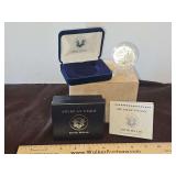 UNCIRCULATED 2003 American Eagle Silver Dollar w/COA & Original Packaging...
