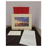 NIB Marlboro Country Limited Edition 50th Anniversary 14x11' Lithograph w/Letter from Philip Morris...