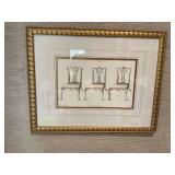 23” x 18” Chippendale chair picture