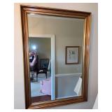 Gold mirror 28” x 40”