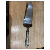 Towle Sterling handled pie server with stainless blade