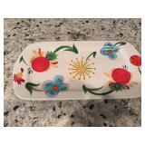 Gail Pittman, La Bonner club platter 15 1/2” x 8”