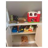 Group of toys as shown