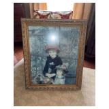 28“ x 33“ portrait “On the Terrace”