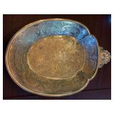 Barker Wallace  EPCA engraved single handle tray 8” x 11 1/2”