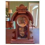 Antique mantle/parlor clock. 14” x 22”.