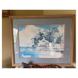 Framed picture 33” x 27”