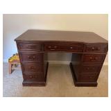 Antique desk-missing several handles as shown 46” x 23” x 29 1/2”