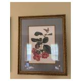 Japan apple tree bloom portrait, 17 1/2” x 21 1/2”