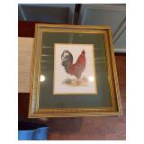 Signed and numbered southern strut picture by Kim Carraway 17 and three-quarter inches by 20 1/4 inches ￼