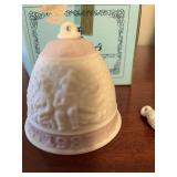Lladro porcelain bell.  Missing chain