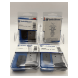 Four S&W Bodyguard 380 w/ Finger Rest Magazines