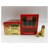 Two Hornady Handgun Hunter 44 REM MAG 200gr MONOFLEX Ammo / 9083