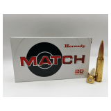 Hornady MATCH .308 WIN 178gr BTHP 20RD Ammo / 8105