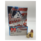Two Hornady AMERICAN GUNNER 380 AUTO 90gr XTP 25RD Ammo / 90104