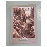 Metal Remington Knife Sign 16.5”