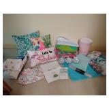 Bed/Bath Ensemble Flamingo See Pics.