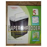 Vigorhood VS5020 Cross-Cut Paper Shredder. New, never taken out of box.