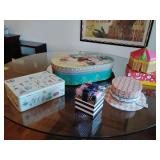 6 Decorative Storage/Gift Boxes