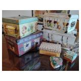7 Decorative Storage/Gift Boxes