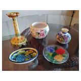 5 Sweet colorful pieces mainly Italian.