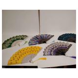 5 Decorative Hand Fans
