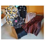 Fun/Party Clothes sizes L, 12, see pics.