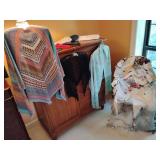 Special Shawls, Leather Gloves, Tam Hats, Artful Throw and more. See pics.