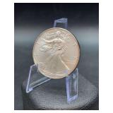 2010 American Eagle (Walking Liberty) Silver Dollar - the official silver bullion coin of the United States - 1oz. Fine Silver