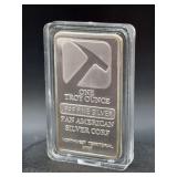 Pan American Silver Corp. - Northwest Territorial Mint - 1oz. Fine Silver Bar…..tested via acid, magnet and ice - all were positive for silver