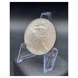 2010 American Eagle (Walking Liberty) Silver Dollar - the official silver bullion coin of the United States - 1oz. Fine Silver