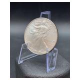 2010 American Eagle (Walking Liberty) Silver Dollar - the official silver bullion coin of the United States - 1oz. Fine Silver