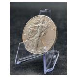 2018 American Eagle (Walking Liberty) Silver Dollar - the official silver bullion coin of the United States - 1oz. Fine Silver