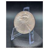 2010 American Eagle (Walking Liberty) Silver Dollar - the official silver bullion coin of the United States - 1oz. Fine Silver