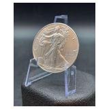 2018 American Eagle (Walking Liberty) Silver Dollar - the official silver bullion coin of the United States - 1oz. Fine Silver