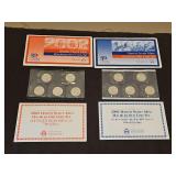 2002 United States Mint Uncirculated 50 State Quarters Coin Set P/D in Original Packaging w/COA...